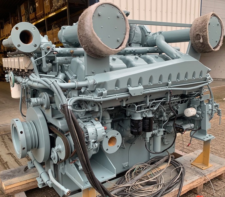 MITSUBISHI S12A2-C2MPTA Diesel Engine 4 Mitsubishi S12A2-C2MPTA