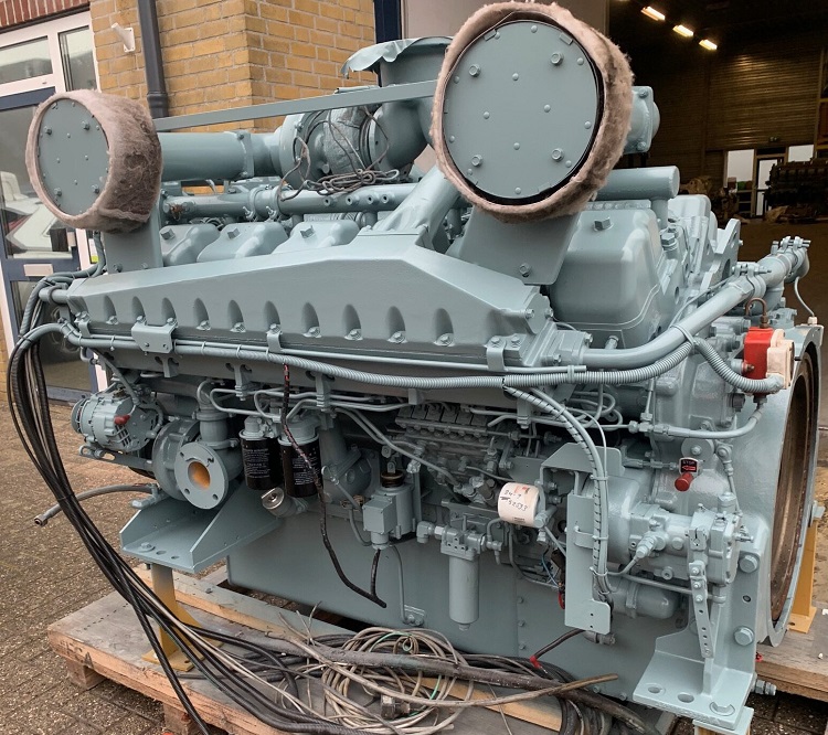 MITSUBISHI S12A2-C2MPTA Diesel Engine 1 Mitsubishi S12A2-C2MPTA