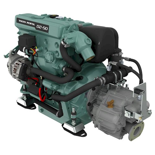 Volvo Penta D2-50 Marine Engine 1 Volvo Penta D2-50