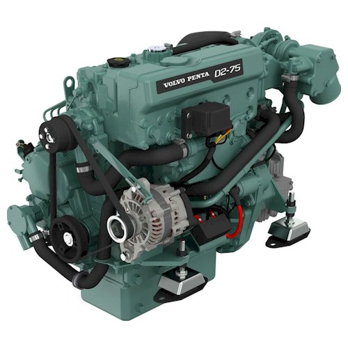Volvo Penta D2-75 Marine Engine 1 Volvo Penta D2-75